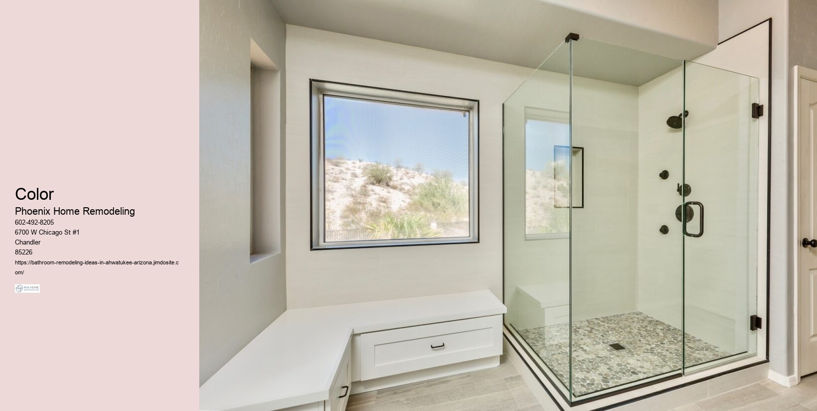 Bathroom Remodeling Ideas in Ahwatukee Arizona