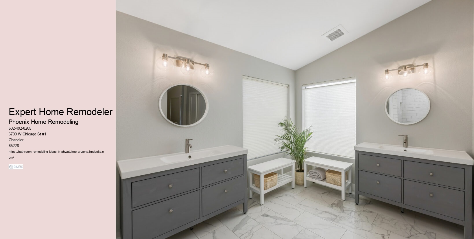 Ahwatukee Arizona Bathroom Remodeling Ideas