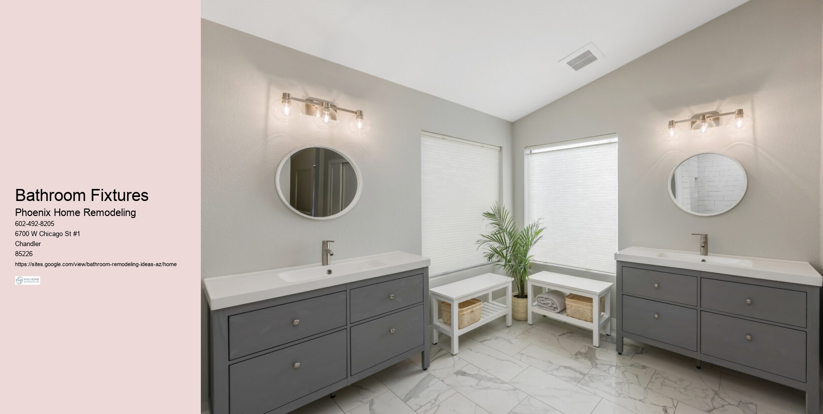 Ahwatukee Arizona Bathroom Remodeling Ideas