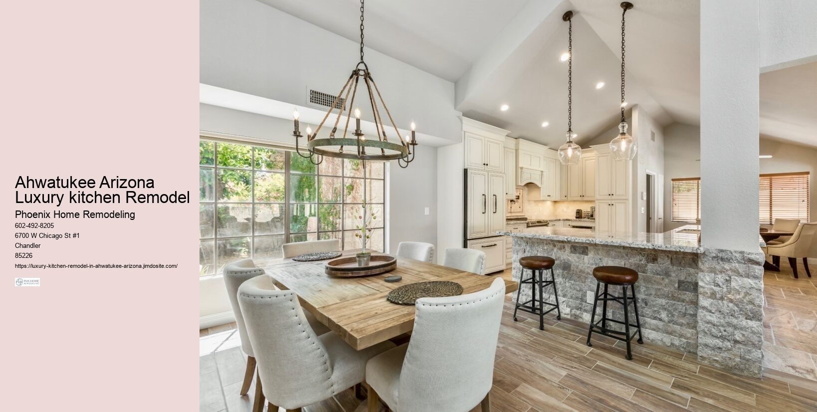 Ahwatukee Arizona Luxury kitchen Remodel