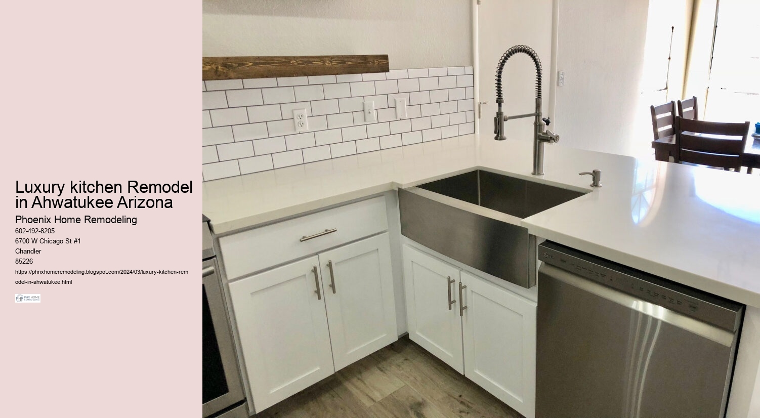 Luxury kitchen Renovation in Ahwatukee Arizona