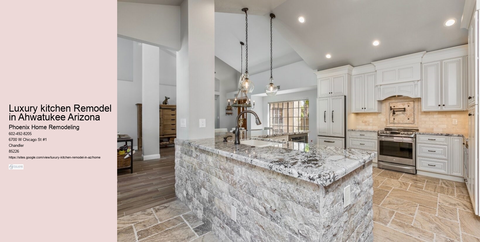Luxury kitchen Remodel in Ahwatukee Arizona