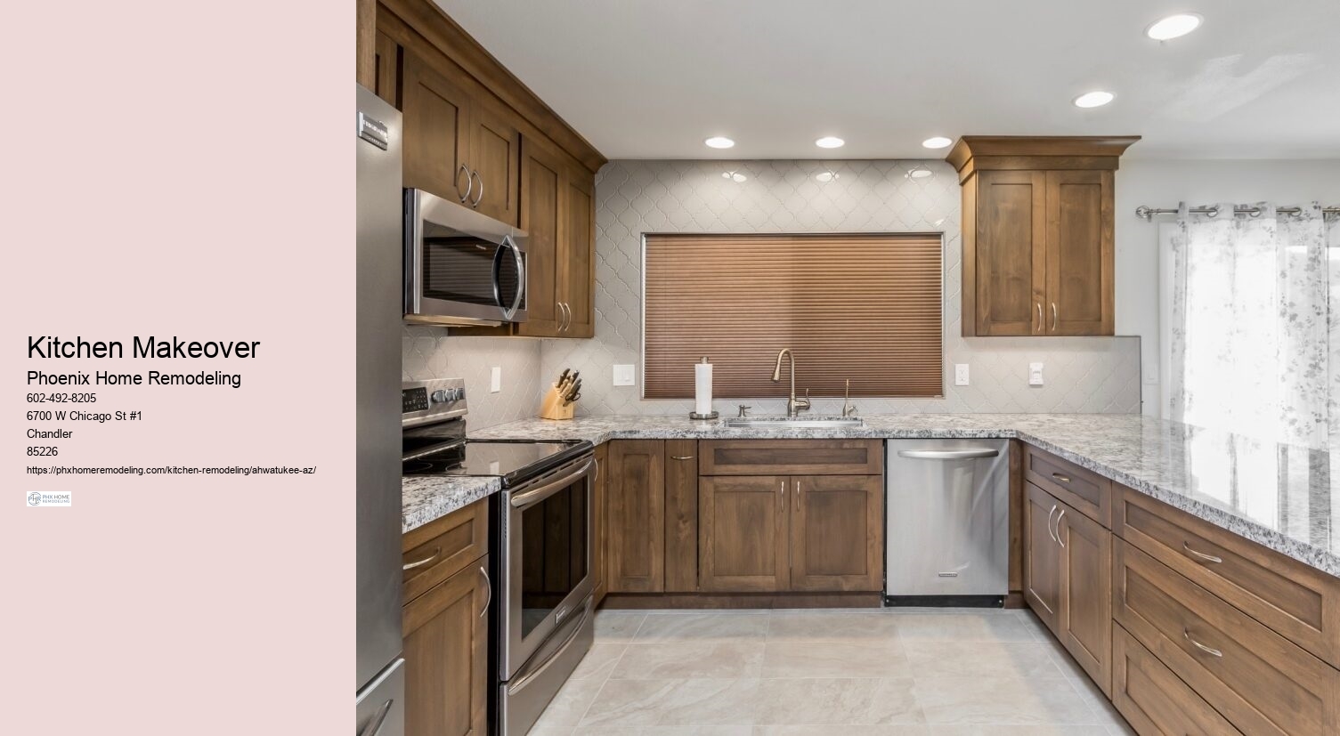 Remodeling a Kitchen in Ahwatukee Arizona