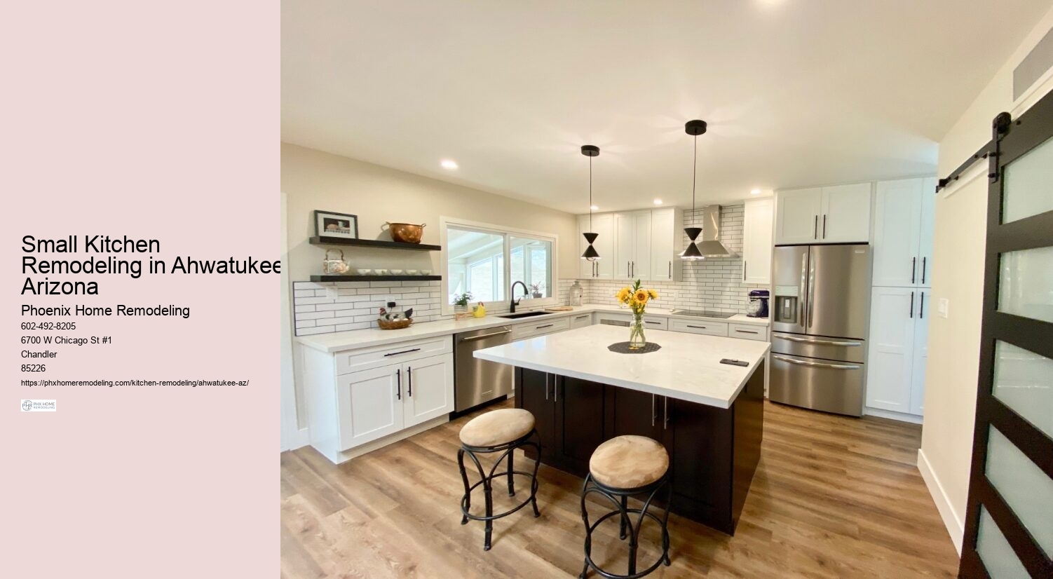 Small Kitchen Remodeling in Ahwatukee Arizona