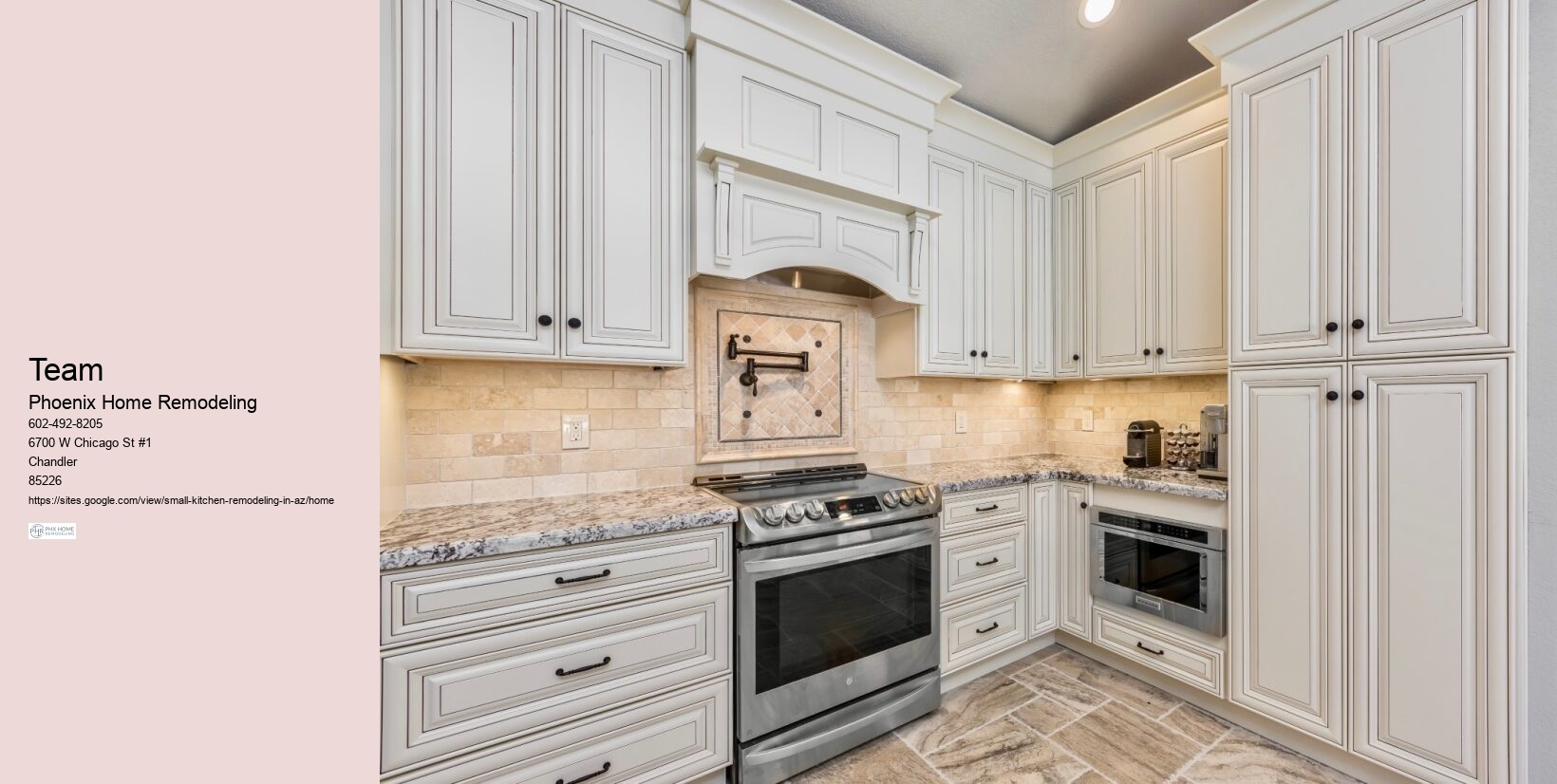 Small kitchen Renovation in Ahwatukee Arizona